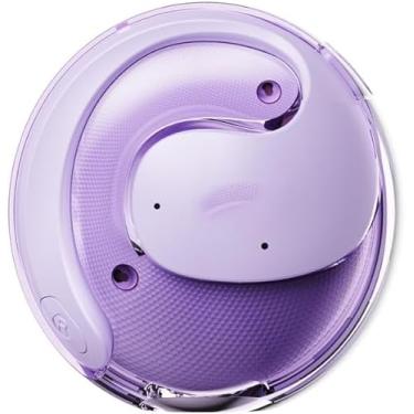 Imagem de Fone de Ouvido Bluetooth com Microfone e Cancelamento de Ruído Ativo, Fone de Ouvido Sem Fio OWS de Reprodução Melhor Escolhapara a orelha pequena correndo ciclismo dirigindo AC310 -Roxo