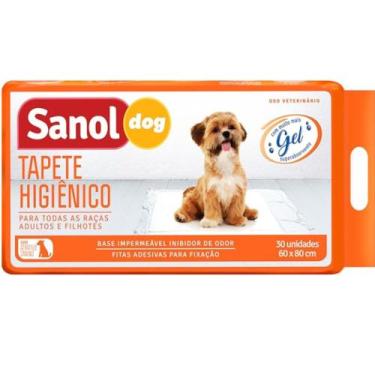 Imagem de Tapete Higiênico Sanol Dog Descartável 30un, 30