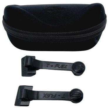 Imagem de 1 Par de Tflex e Estojo Mormaii para Oculos, Estojo solar, Tflex