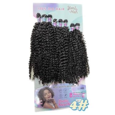 Imagem de Cabelo Cacheado Estilo Deusa Varias Cores 280gr - GM Hair, [4]