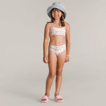 Imagem de Biquíni dupla face em malha UV Infantil menina Brandili