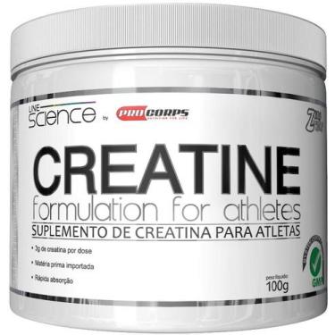 Imagem de Creatina Pura 100 Monohidratada Sem Sabor Pro Corps, Pote 200g