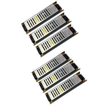Imagem de 6 Fontes Driver 12V 8A 96W para Fita LED IP40 - Save Energy