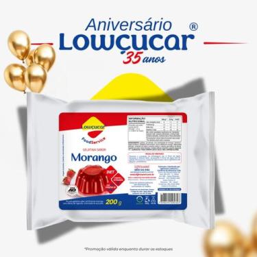 Imagem de Gelatina Lowçucar Sabor Morango Refil 200G - Lowcuçar Food Service