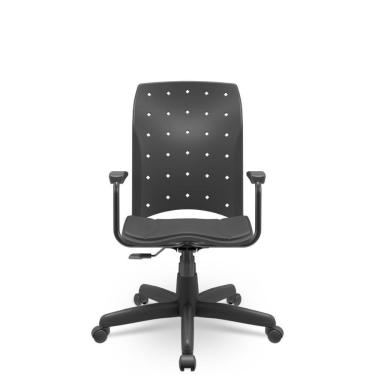 Imagem de Cadeira Ergoplax Presidente Relaxplax Preta