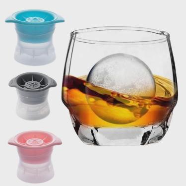 Imagem de Forma De Gelo Esférico Bola Redonda Drinks Bebida Grande