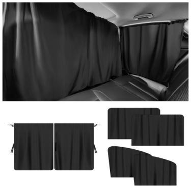 Imagem de Kit de Persianas para Carro Stacool - 5 Unidades - Proteção Solar e Pr
