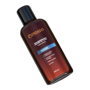 Imagem de Shampoo Condado Oceano Floresta 140 ml Barba Cabelo Bigode Refrescante Hidratante Maciez Masculino (Oceano (Refrescante))