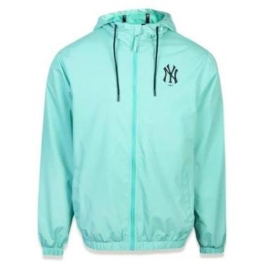 Imagem de JAQUETA CORTA VENTO NEW YORK BASIC NEW ERA VERDE ÁGUA-Masculino