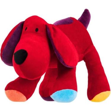Imagem de Pelúcia Cachorro GREG Vermelho 30CM - ZIP