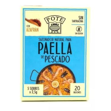 Imagem de Tempero Espanhol Em Pó Para Paella De Peixe( 5x2,5g) Pote.