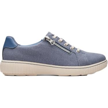 Imagem de Clarks Tênis feminino Caroline Echo, Jeans, 41