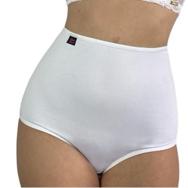 Imagem de Calcinha Cinta Dupla Cintura Alta Poliamida Lingerie - Charme Dela's, 