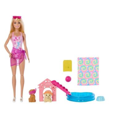 Imagem de Barbie Festa na Piscina com Cachorrinhos - Mattel