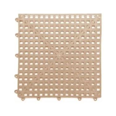 Imagem de Piso Modular Acqua Kap 30cm X 30cm Kit 6 Peças Bege Kapazi