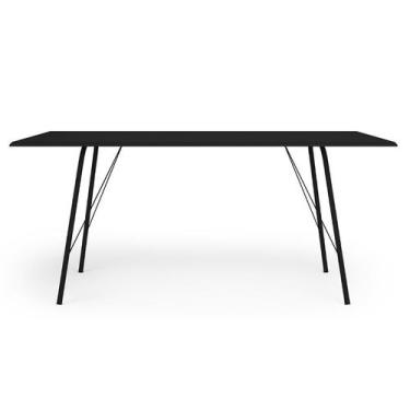 Imagem de Mesa de Jantar Retangular Paraty Preta 150 cm - New Green