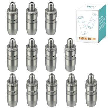 Imagem de AULINK Elevador De Válvula Hidráulica Jb-7500 12 Peças Para Ford Explorer Sport Trac Gt Mustang Ranger 1997-2014, Mercury Mountaineer 1998-2010, Mazda B4000 4.0L 5.4L 5.8L V6 V8 2001-2009, 1F2212431