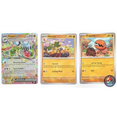 Imagem de Flygon ex 106/191 - Surging Sparks – Tera Pokemon Evolution 3 Card Lot