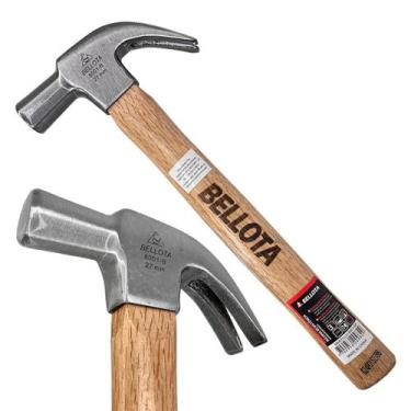 Imagem de Martelo Unha Carpinteiro Cabo Madeira 27 Mm 8001-b - Bellota