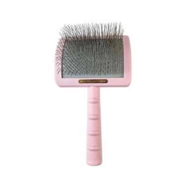 Imagem de Rasqueadeira MBS Colors Com Pinos Extra Longos - Rosa - G - MBS Pro Gr