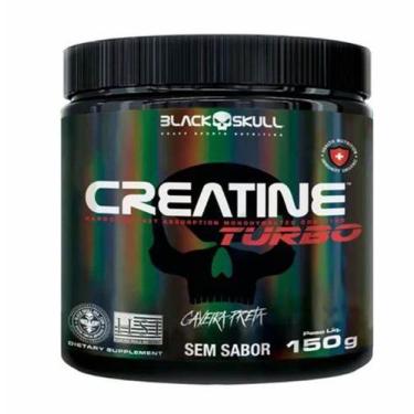 Imagem de Creatina Turbo pote Black Skull, 150g