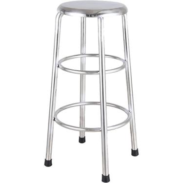 Imagem de Banco De Aço Inoxidável Criativo Sem Encosto Banco De Bar Multiuso Banqueta De Jantar Banqueta Alta De Balcão Banqueta Baixa, Stainless Steel, 35CM