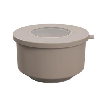 Imagem de Pote Hoop 500 ml, 12,4 x 13,2 x 7,2 cm, Warm Gray, Coza