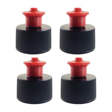 Imagem de Qianly 4 peças de tampas removíveis para garrafas, tampa de botão, 2,8 cm, agente de polimento multiuso, tampa dispensadora de cera para carro, para beleza