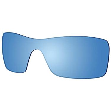 Imagem de SAUCER Lentes de reposição premium para óculos de sol Oakley Batwolf OO9101 High Defense - HD Ocean Polarizado