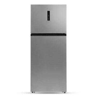 Imagem de Geladeira Frost Free Duplex 463L Slim cor Inox Midea, Inox, 110V