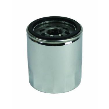 Imagem de Moroso Filtro de óleo cromado de rosca 22305 13/16" para motores GM LS 1997-2006