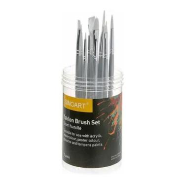 Imagem de Kit de Pincéis Sinoart Aquarela com 12 Peças SFB0198