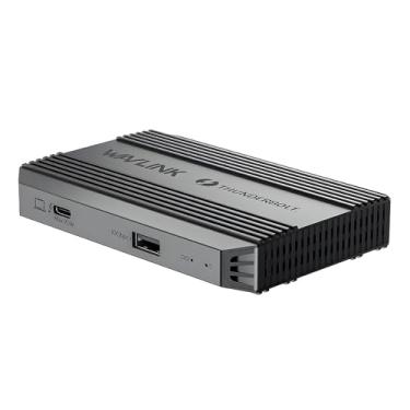 Imagem de Hub Thunderbolt 4 WL-UTD49T com 4 Portas Thunderbolt 40Gbps, USB-A 10Gbps, Tela Dupla 4K 60Hz ou Única 8K, PD 90W, Dock 5 em 1 para MacBook Pro/Air M1 M2 M3 e Laptops Thunderbolt 4/3, Preto