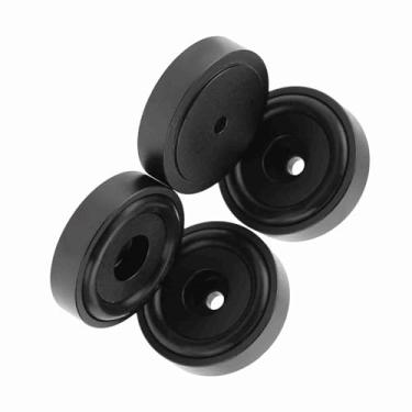 Imagem de Generic Pés Amplificadores, Bloco de Amplificador, Alto -falantes Stand Pés 40 * 10mm Destacável para Casa (Preto)