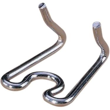 Imagem de Pinças cromadas de substituição e alongamento Hamilton de 2,3 mm para uso com coleira de treinamento de garras C2300, pacote com 2