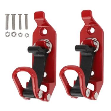 Imagem de Telhado Rack Pá Montagem Heavy Duty Machado Suporte Braçadeira Universal Ferramenta Kit Montagem para Carro Caminhão Barco Off Road Veículo Liga de Zinco Metal Braçadeira De (Vermelho)