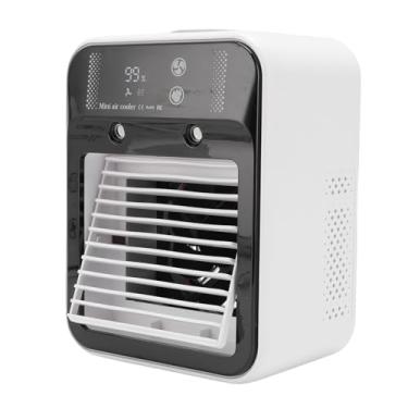 Imagem de Asixxsix Ar condicionado portátil, refrigerador de mesa recarregável, baixo ruído abaixo de 55 dB, ventilador de refrigeração para escritório doméstico