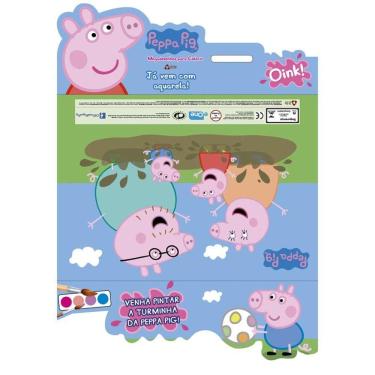 Imagem de Peppa Pig - Megadesenhos para Colorir com Aquarela