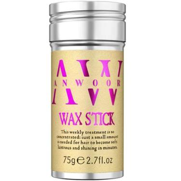 Imagem de Bastão de cera para cabelo Anwoor Hair Flyaways para crianças e mulher