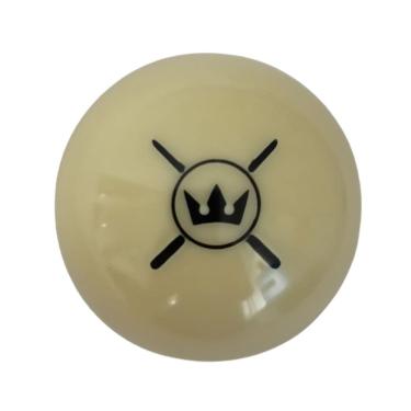 Imagem de Bola Sinuca Snooker avulsa Bolão Branco 50 mm Rei dos Tacos