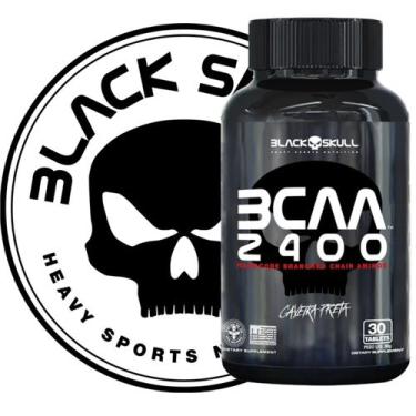 Imagem de BCAA 2400 Caveira Preta - 30 Tabletes Original Black Skull