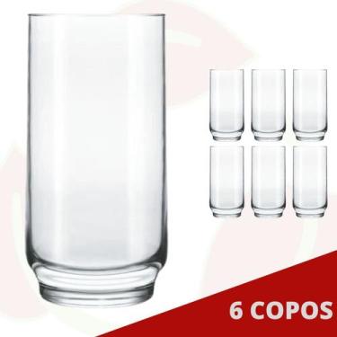 Imagem de 6 Copo de Vidro Lights Transparente 300ML Nadir Long Drink - NADIR FIG