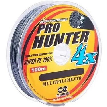 Imagem de Linha De Multifilamento Pró Hunter  PE 4x - 100m - Maruri, 0,14mm