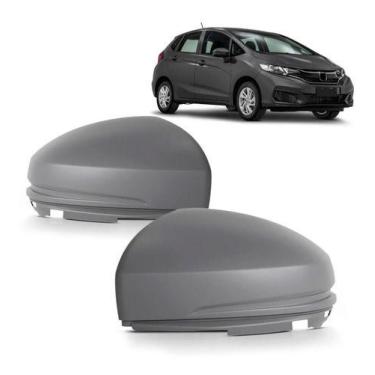 Imagem de Par capa retrovisor s/furo pisca c/primer fit 2014 a 2021 - SP ACESSÓR