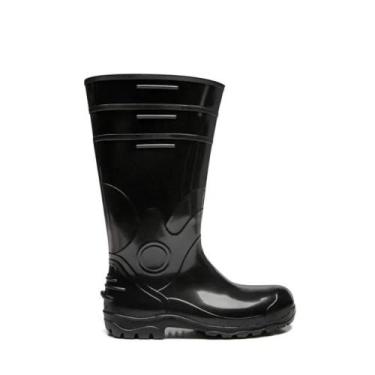 Imagem de Bota Bracol PVC Cano Longo Sem Forro CA 37455 Preto, 37