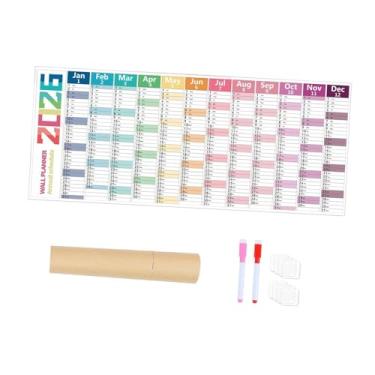 Imagem de oshhni Calendário de parede vertical 2026, presente de inauguração de casa, enfeite de papel, calendário mensal, planejador de parede para loja, negócios, Style a