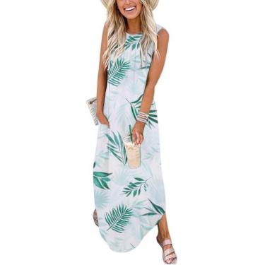 Imagem de Vestido Zeagoo Tropical para mulheres, férias na praia, havaiano 2025