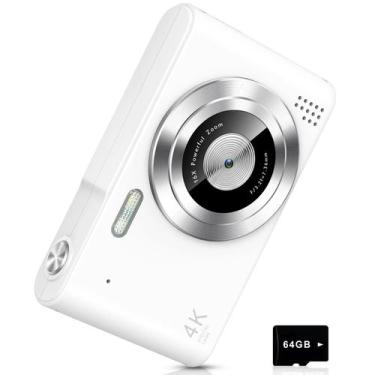 Imagem de Câmera digital Aycy UHD 4K 48MP Point and Shoot para crianças