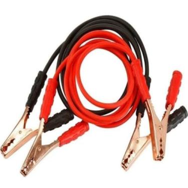 Imagem de Cabo Auxiliar de Partida 1200A para Carros, Caminhonetes e SUVs, 1,85m com Garras Jacaré e Bolsa de Armazenamento