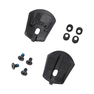 Imagem de Fenteer 2x Calcanhares para Ciclismo Antiderrapantes Mountain Road Bike Parafusos e Juntas para Fixação de Sapato Substitui para RC902 para Exterior e, Style C